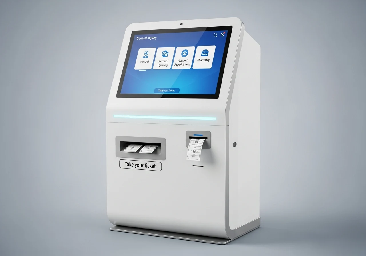 Self-Service Queue Kiosk